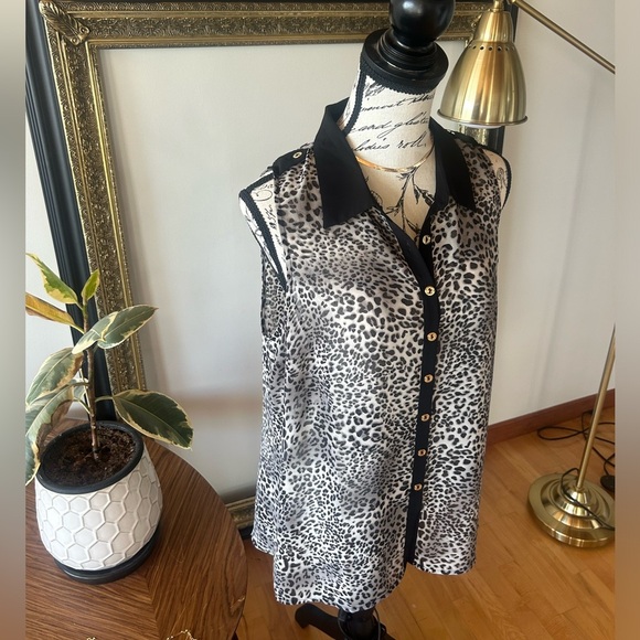 Guess animal print blouse - Picture 4 of 6